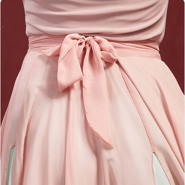 Yunjiao Rose etnička kineska plesna suknja za žene, Tencel tkanina, 95%+ udio