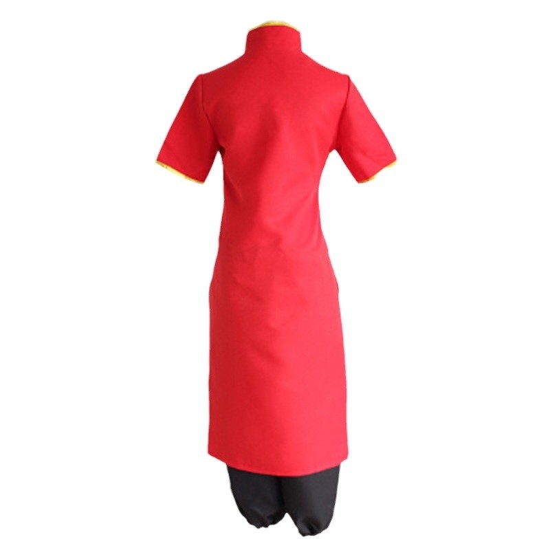 Cosplay Kostim Kagura iz Gintama: Kung Fu cheongsam, za žene, poliester uniforma, 100% poliester