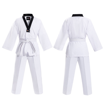 Taekwondo gi унисекс, 90% памук (combed cotton), дишащ и удобен, за деца и възрастни