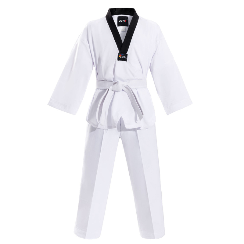 Taekwondo gi унисекс, 90% памук (combed cotton), дишащ и удобен, за деца и възрастни