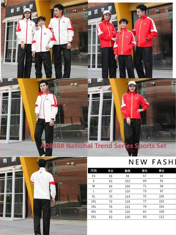 Taekwondo kombinezon grupas izstādei, universāls, garas piedurknes, stāvošs kakls, 50D poliestera kombinētais audums ar neilona oderi