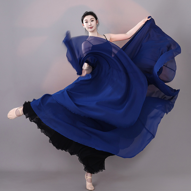 Női táncruha, poliészter 95% feletti, Yunjiao Rose márka, 2024 őszi kiadás