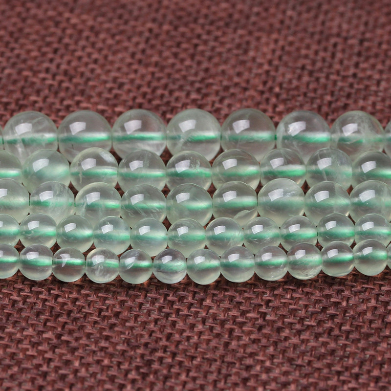 Prehnitne perle, prirodne 8A, za DIY izradu nakita, slobodne perle, poluproizvodi