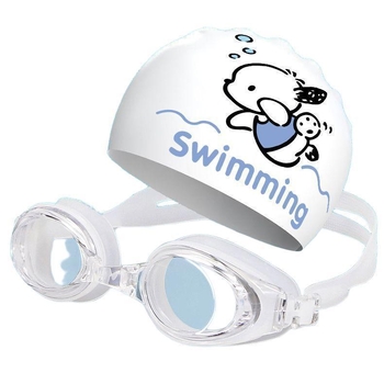 Odrasla silikonska kapa za plivanje s karikaturalnim uzorkom – na skladištu