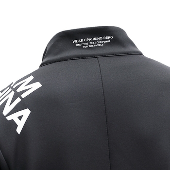 Unisex sporta komplekts grupu treniņiem – drukātais raksts, garās piedurknes, stāvošais apkakle, poliester 95%, visu sezonu, zīmols Ijesus