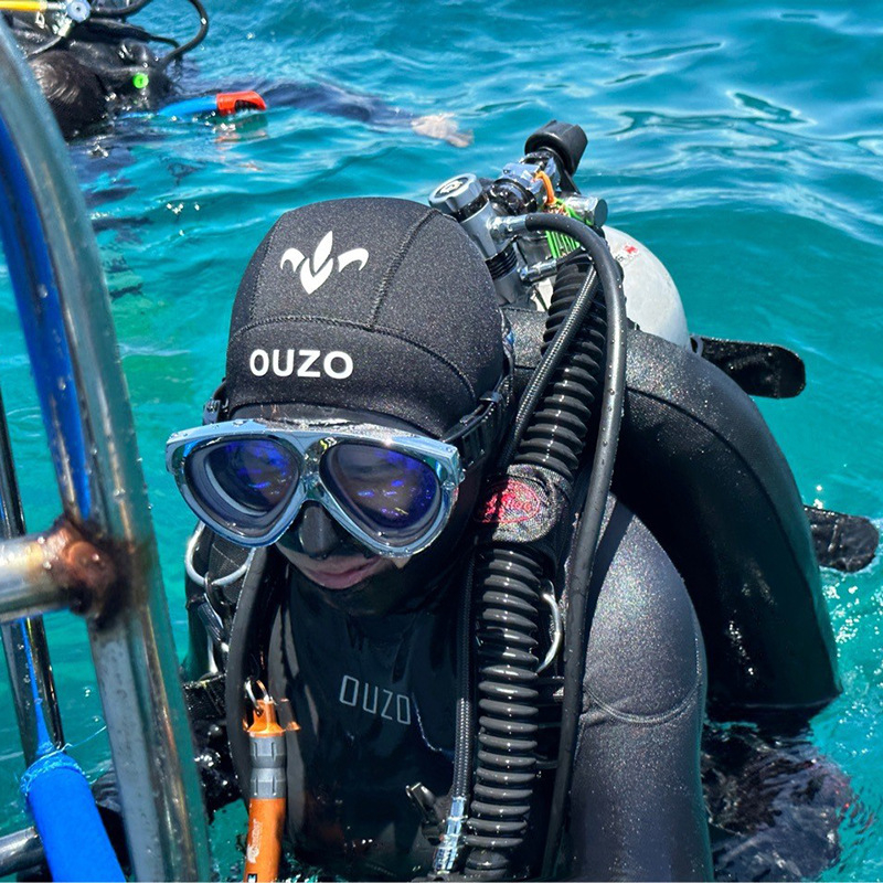 Kapa za ronjenje 3 mm neoprén, za odrasle, za plivanje i šnorkanje