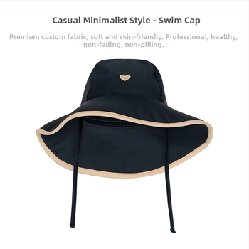 Detská rybárska šiltovka na slnko, s veľkým okrajom, kupolovitá koruna, polyester