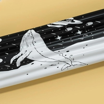 Σιλικονούχο καπέλο κολύμβησης με εξωτικό σχέδιο φάλαινας, μονόχρωμο σχέδιο, για ενήλικες