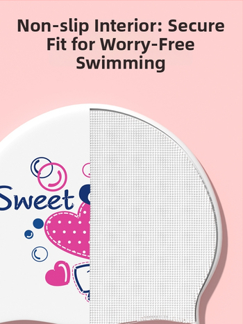 Силиконова шапка за плуване, принтована, за възрастни, за плуване и водни спортове, произход: Гуандун