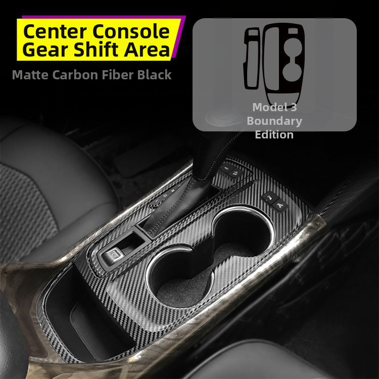 Εσωτερικό αυτοκινήτου με φιλμ ανθρακονήματος για Chevrolet Equinox — υφή γρατσουνιών, μαγνητική τοποθέτηση, για πλευρικά πάνελ κεντρικής κονσόλας, δυνατότητα προσαρμογής