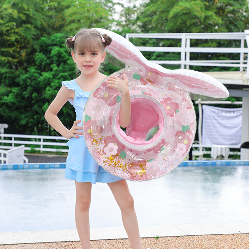 Plivački prsten za djecu, šarena slika sa štrasima, PVC 0,24 mm, ručno napuhivanje