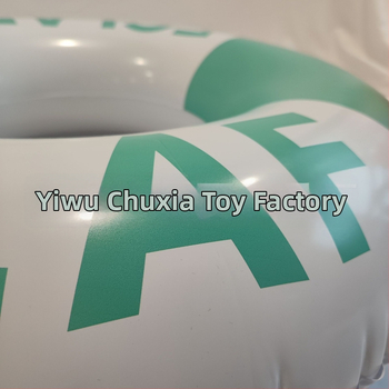Nafukovací kruh na plávanie s vlastným logom, ekologické PVC, hrúbka PVC 18 silk, potlač, pre dospelých