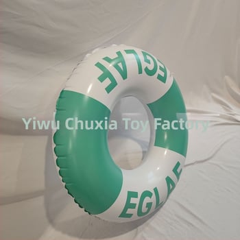Nafukovací kruh na plávanie s vlastným logom, ekologické PVC, hrúbka PVC 18 silk, potlač, pre dospelých