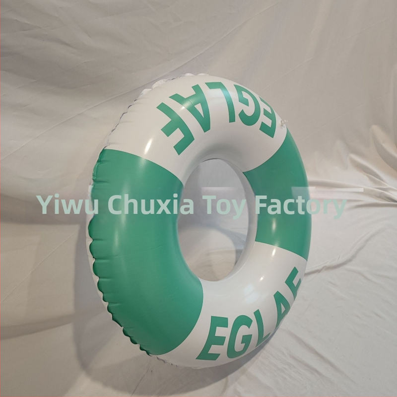 Nafukovací kruh na plávanie s vlastným logom, ekologické PVC, hrúbka PVC 18 silk, potlač, pre dospelých