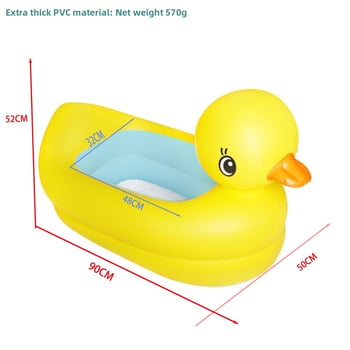 Little Yellow Duck plávajúci kruh pre deti, obyčajný PVC, kód produktu Ltao800647741693