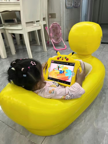 Little Yellow Duck plávajúci kruh pre deti, obyčajný PVC, kód produktu Ltao800647741693