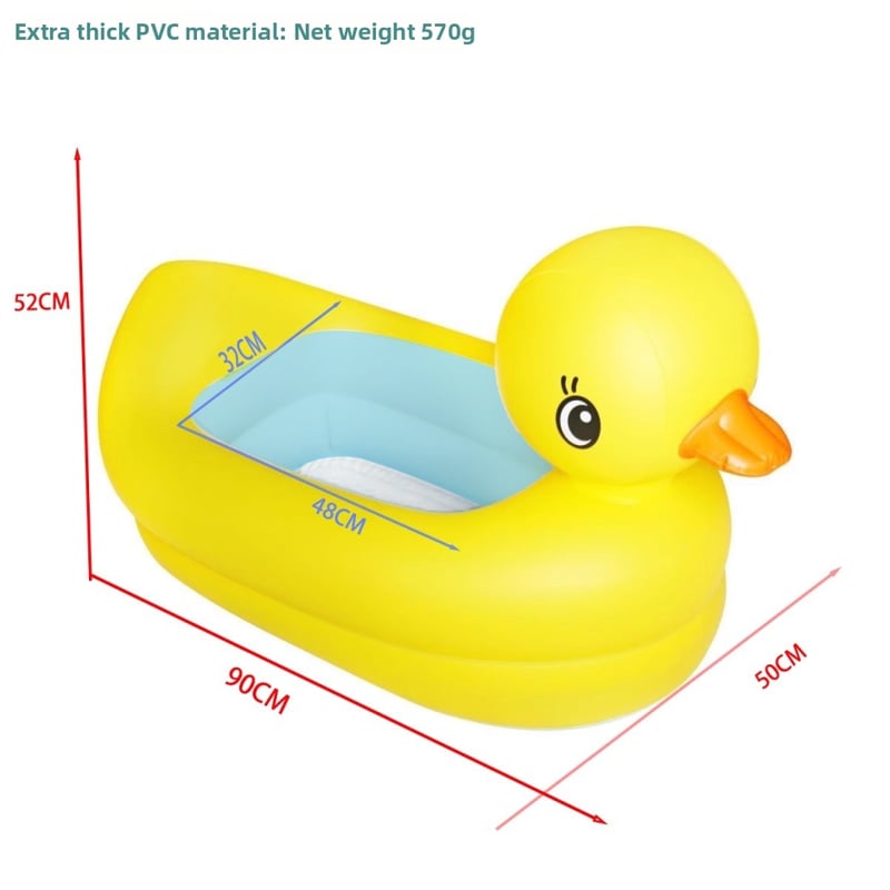 Little Yellow Duck plávajúci kruh pre deti, obyčajný PVC, kód produktu Ltao800647741693