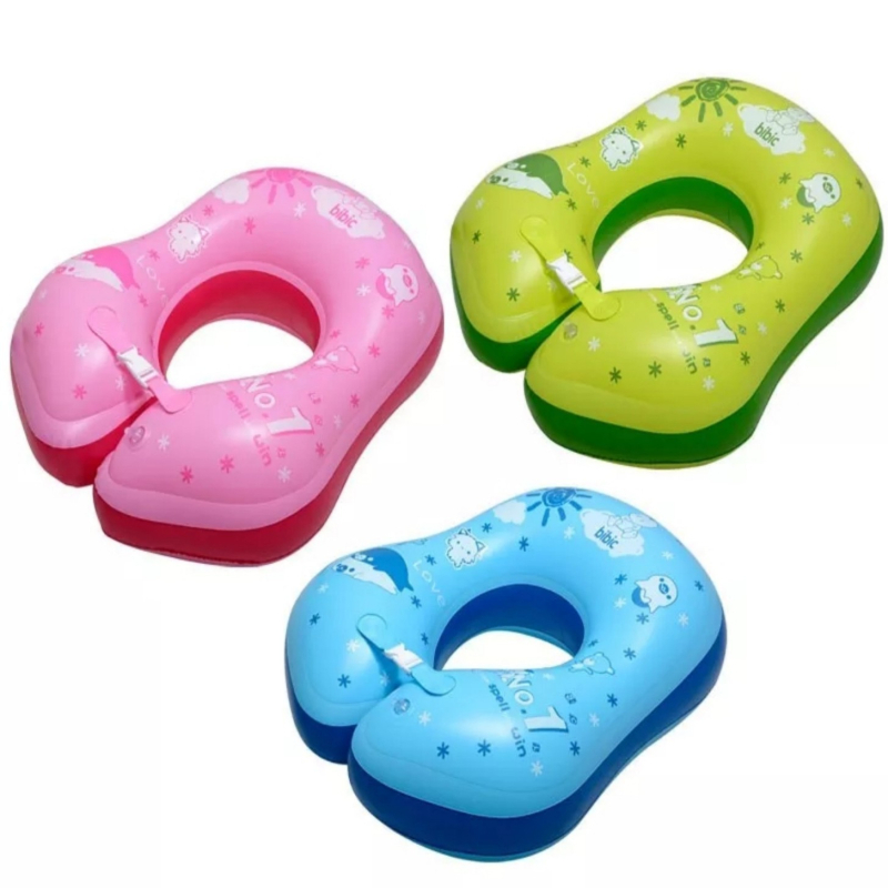 Vaikų plaukimo žiedas 2–4 metų vaikams, ekologiškas PVC, 0,25 mm storio, dviejų sluoksnių pripučiamas burbulas, piešinio raštas