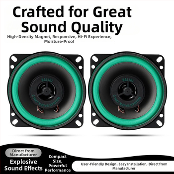 Koaksiālais auto skaļrunis – pilns diapazons, vidējais-bass un augstfrekvenču skaļrunis