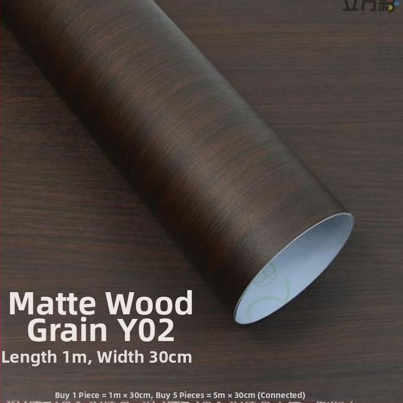 Auto iekšējā interjera filma – Sandalwood Peach Wood, spīdīgs/matēts virsmas, Zīmols Shiao, PVC