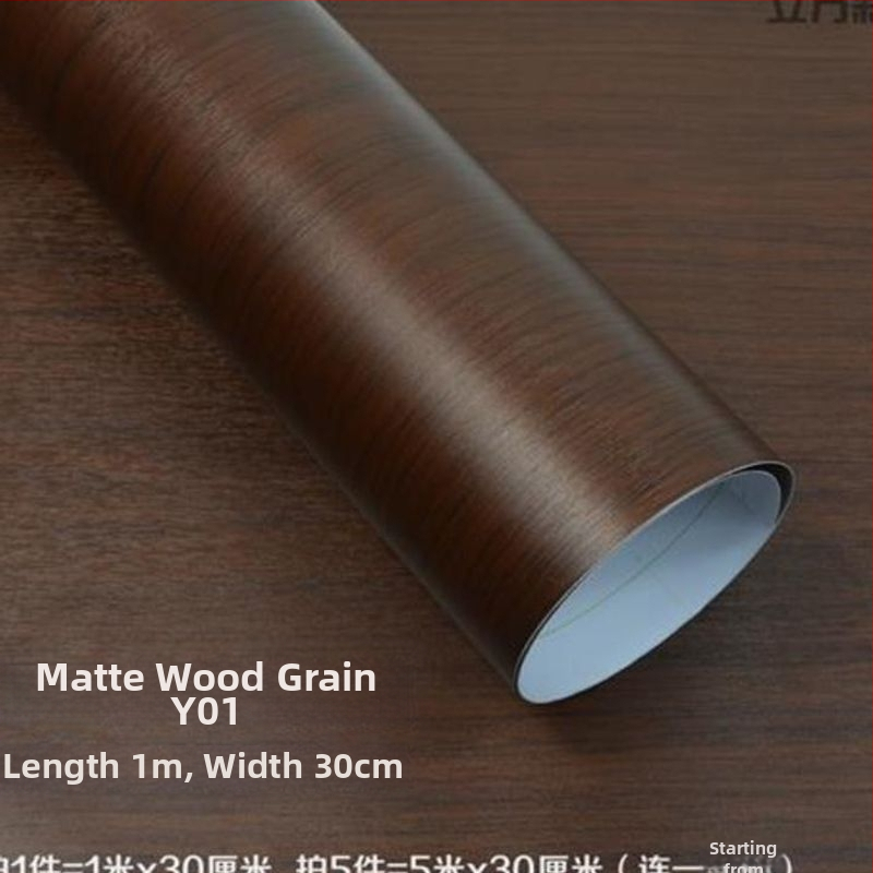 Auto iekšējā interjera filma – Sandalwood Peach Wood, spīdīgs/matēts virsmas, Zīmols Shiao, PVC