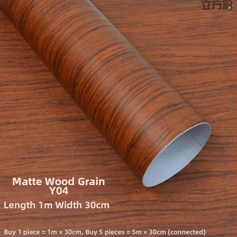 Auto iekšējā interjera filma – Sandalwood Peach Wood, spīdīgs/matēts virsmas, Zīmols Shiao, PVC