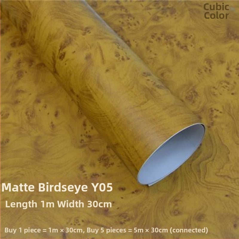 Εσωτερικό αυτοκινήτου – φιλμ με εμφάνιση ξύλου για κεντρική κονσόλα – Sandalwood Peach Wood, γυαλιστερό/ματ φινίρισμα, Μάρκα Shiao, PVC