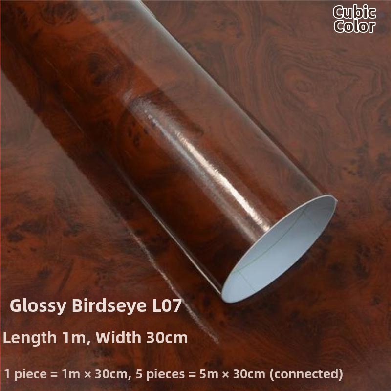 Φιλμ εσωτερικού αυτοκινήτου με αλλαγή χρώματος και όψη ξύλου, PVC, για ταμπλό και κεντρική κονσόλα, γυαλιστερό/ματ φινίρισμα, μάρκα Shiao