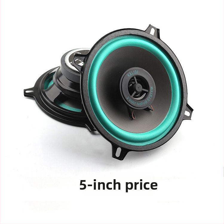 Koaksiālais auto skaļrunis ar pilnu diapazonu, vidējā bass un tweeter