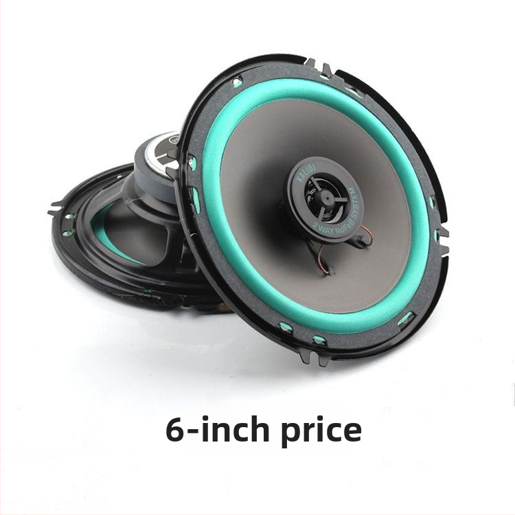 Koaksiālais auto skaļrunis ar pilnu diapazonu, vidējā bass un tweeter