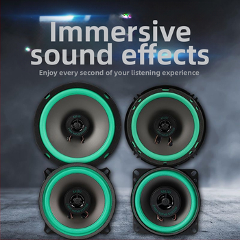 Koaksiālais auto skaļrunis ar pilnu diapazonu, vidējā basu skaņa un tweeteris