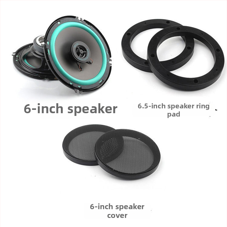 Koaksiālais auto skaļrunis ar pilnu diapazonu, vidējā basu skaņa un tweeteris