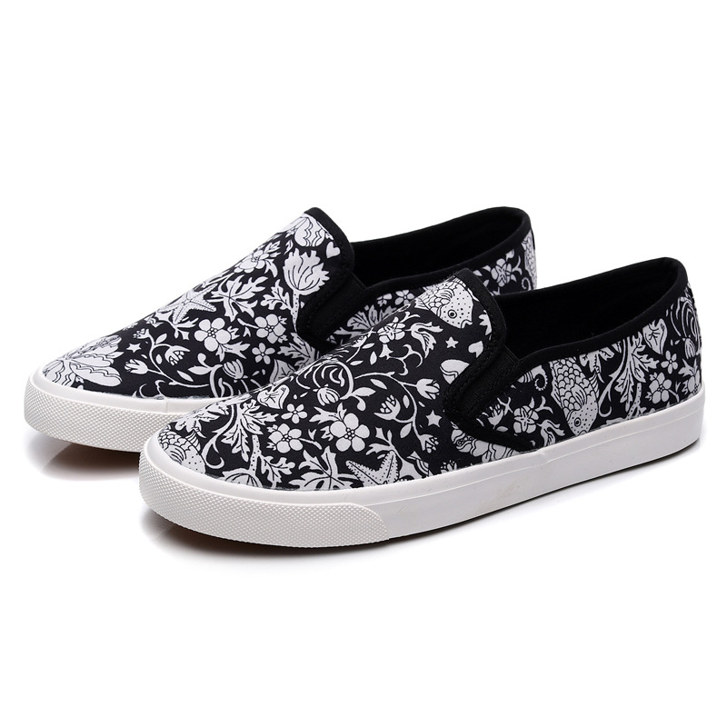 Muške platnene tenisice, koreanskog stila, prozračne, gumena potplat, slip-on dizajn