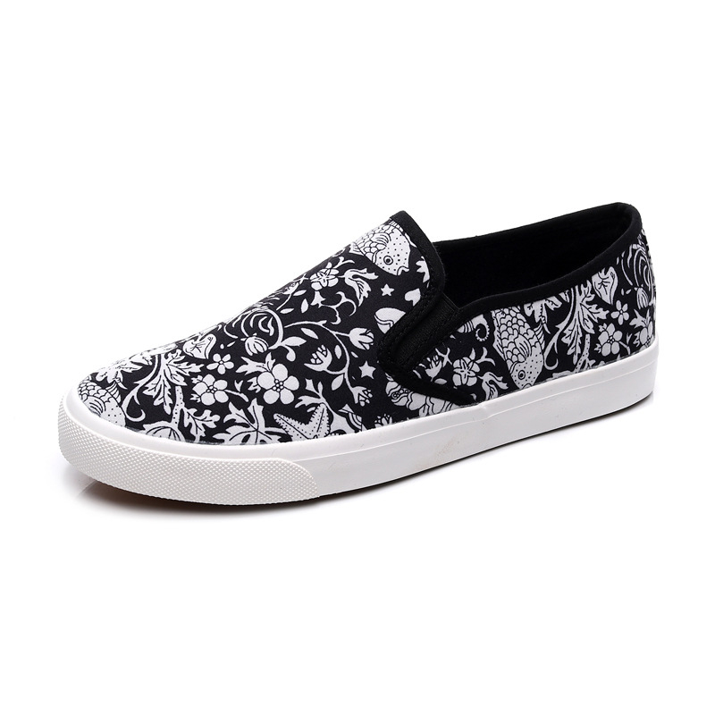 Muške platnene tenisice, koreanskog stila, prozračne, gumena potplat, slip-on dizajn