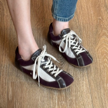 Moterų kedai Korejiško stiliaus, apvaliu nosimi, tinklinė viršutinė dalis, raišteliai, gumos padas