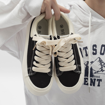 Moterų audekliniai bateliai – kvėpuojantys, languotas raštas, guminė padas su vulkanizuota technologija, raišteliai