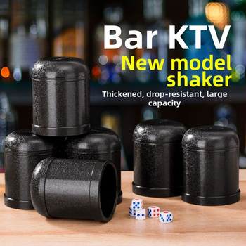 10 броя дебели чаши за зарове – шейкър за бар и KTV, меламин