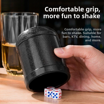 10 броя дебели чаши за зарове – шейкър за бар и KTV, меламин