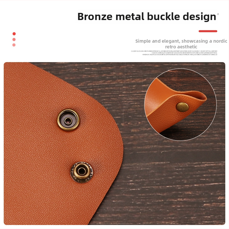 PU ādas rokas cigarešu rulēšanas paliktnis, pārnēsājams, ūdensizturīgs, neizbalē