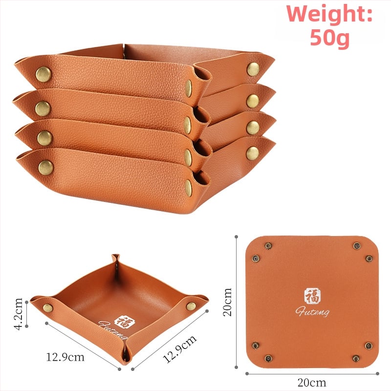 PU ādas rokas cigarešu rulēšanas paliktnis, pārnēsājams, ūdensizturīgs, neizbalē