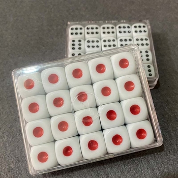 Зарове – Rounded Dice, меламин, стил Fillet, опаковка 100 бр.