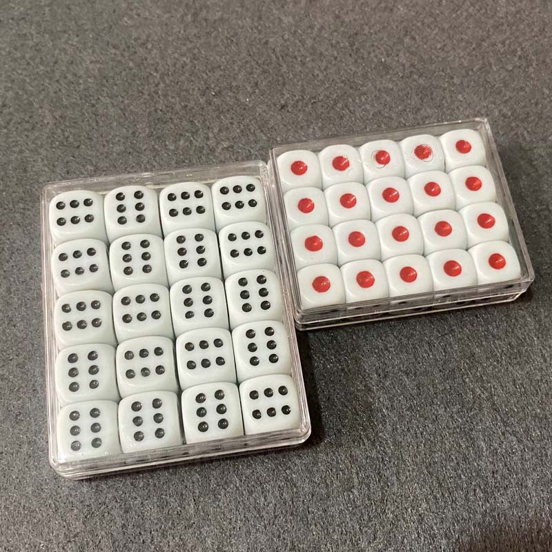 Зарове – Rounded Dice, меламин, стил Fillet, опаковка 100 бр.