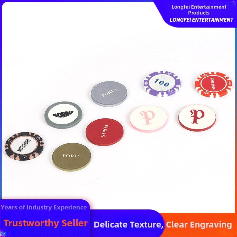 Dragonfly глинени жетони за шах и карти, персонализирана обработка