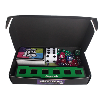 Игра със зарове за семейства, бърза, със заоблени ъгли (1 кутия)