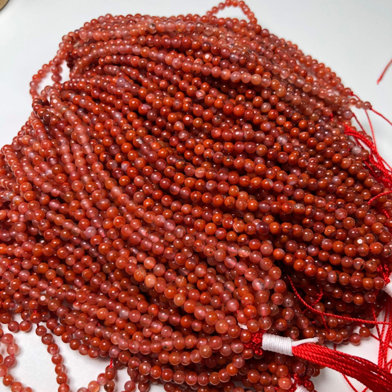 DIY perle za narukvicu - agat, perlatna obrada, poluproizvodi, otprilike 130 kom.