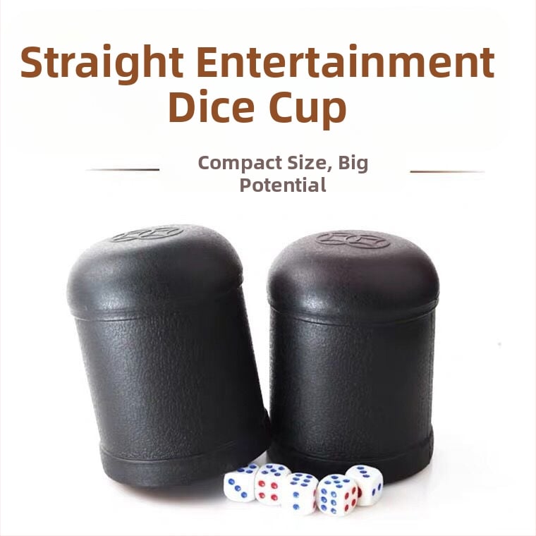 Комплект чаши за зарове с шейкър и запушалка – ABS материал