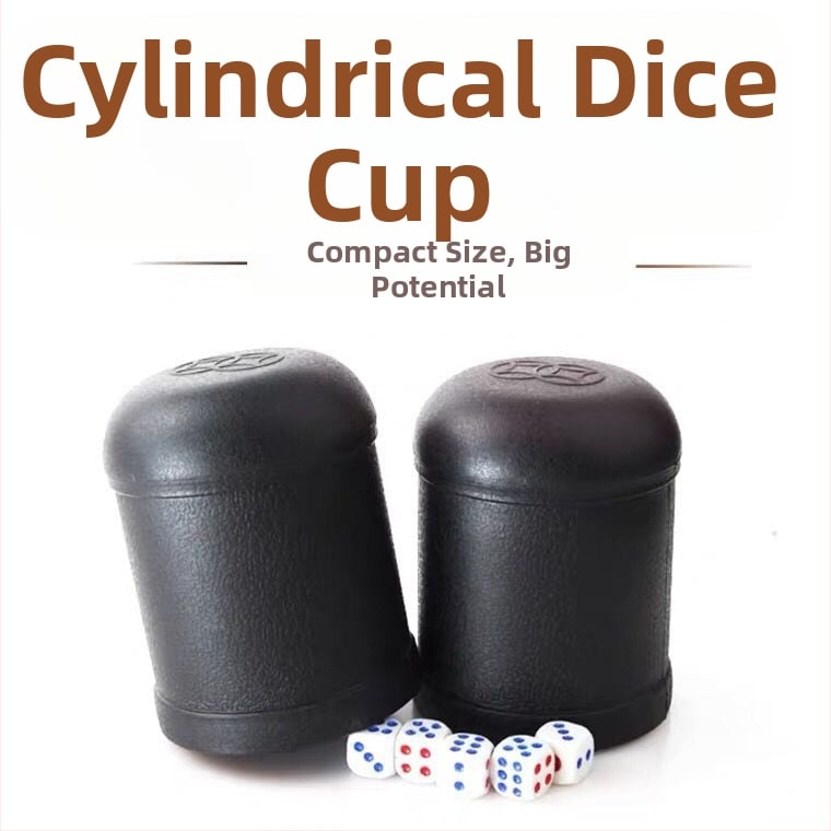 Двоен комплект чаши за зарове със шейкър (ABS)