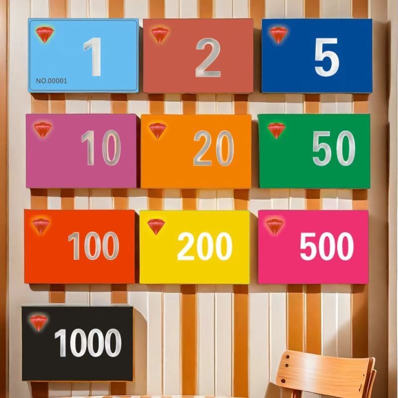 Матирани удебелени чип карти, двустранни игрални карти, меламин