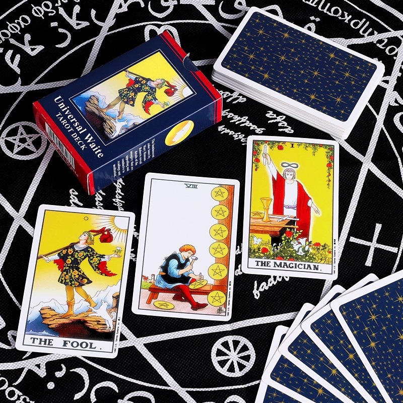 Waite-Smith tarot karte za početnike – za dva igrača, papir, 14+