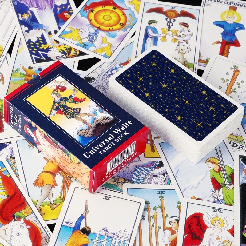 Waite-Smith tarot karte za početnike – za dva igrača, papir, 14+